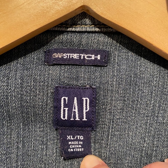 GAP LADIES JEAN JACKET XL - Picture 3 of 3